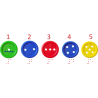 Bote de Botones ensartables | Recunchos Didácticos