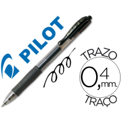 Bolígrafo Pilot G-2 TINTA GEL- COLOR NEGRO | Recunchos Didácticos