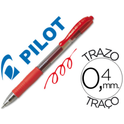 Bolígrafo Pilot G-2 TINTA GEL- COLOR ROJO | Recunchos Didácticos