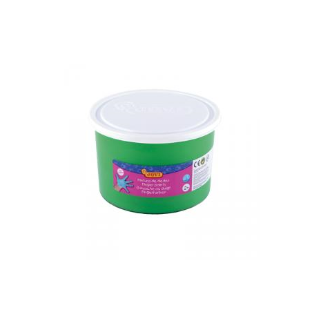 Pintura de dedos Jovi 500ml Verde | Recunchos Didácticos