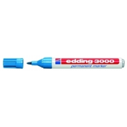 Rotulador Edding 3000 Azul Claro | Recunchos Didácticos