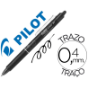 Boligrafo borrable Pilot Frixion Clicker 0,7 Negro | Recunchos Didácticos