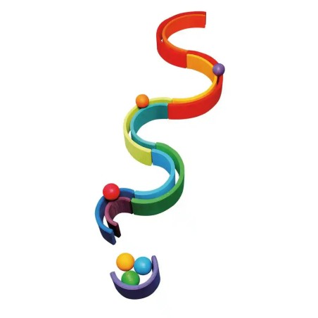 Arco Iris Waldorf Grande de 12 piezas | Recunchos Didácticos