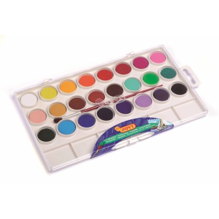 Acuarelas Jovi 24 colores para manualidades | Recunchos didácticos