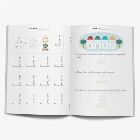 Cuaderno Rubio A5 Operaciones y Problemas  | Recunchos didácticos