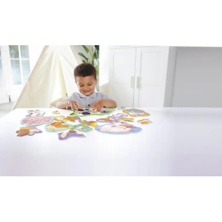 Puzzle Amigos de la Granja para bebés | Recunchos Didácticos