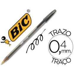 Bolígrafo Bic Cristal Negro | Recunchos Didácticos