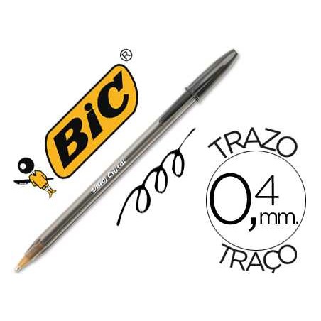 Bolígrafo Bic Cristal Negro | Recunchos Didácticos