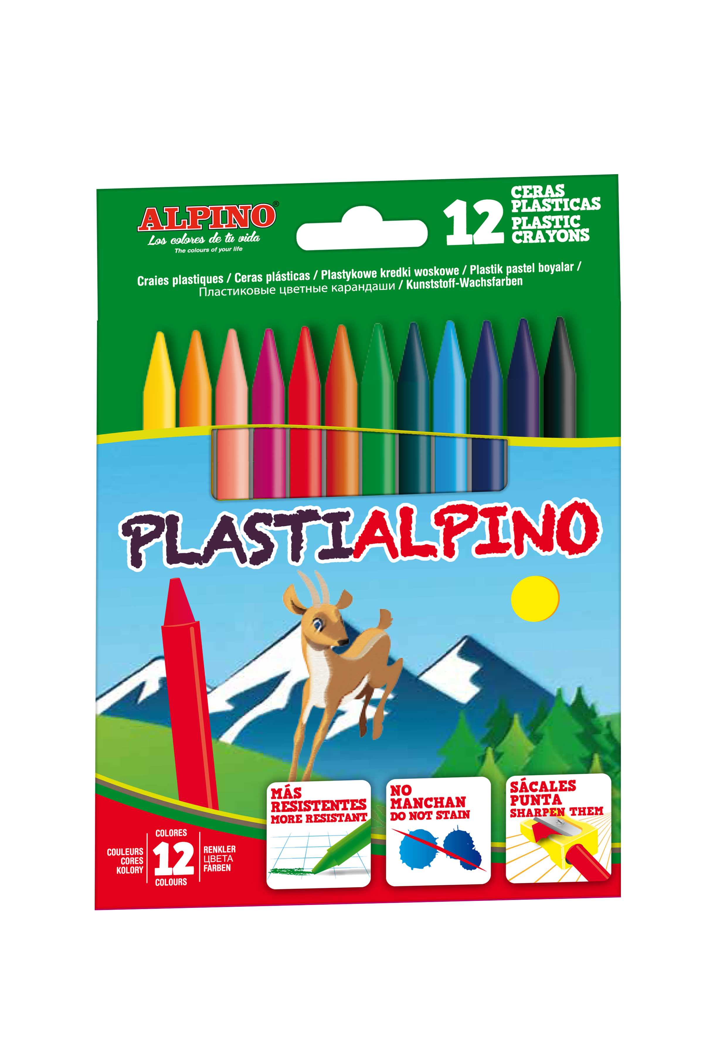 Plastidecor colores (36u.) estuche carton