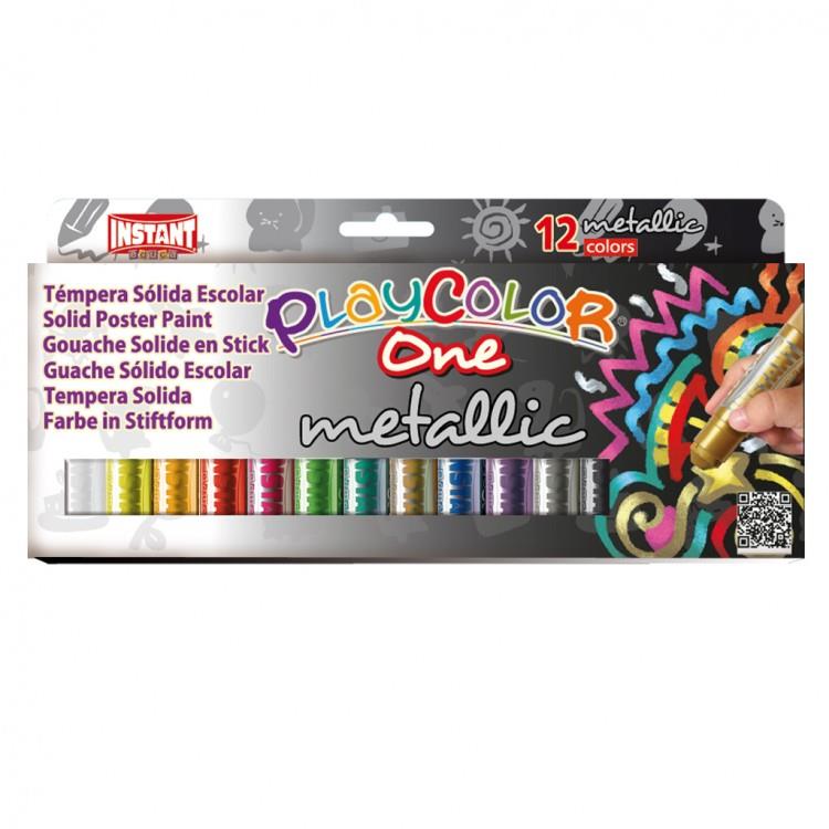 Tempera Solida Apli Color Stick Windows 6 G Caja 6 Colores