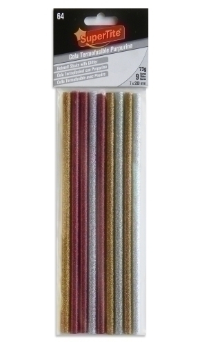 Set 4 barras de cola (silicona caliente) de 7mm x 9'5cm |  NeedleworkAnaDesign