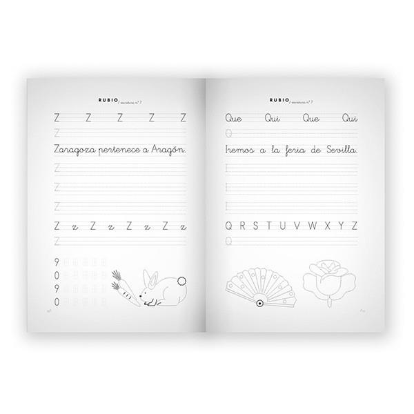 CUADERNO RUBIO A5 ESCRITURA Nº 7