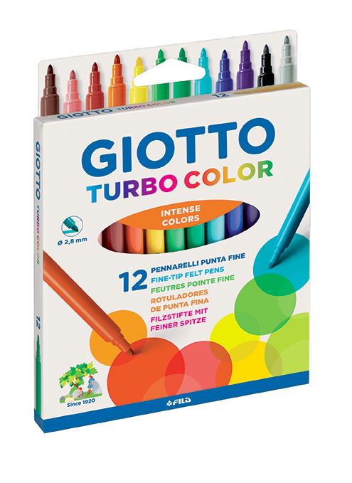 ROTULADOR GIOTTO BEBE 10 COLORES - La Mejor Papelería