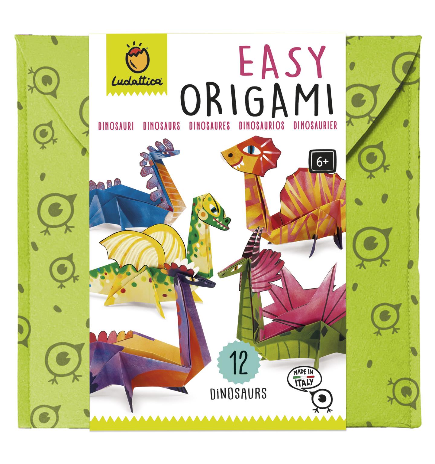 Easy Origami - dinosaurios | Recunchos Didácticos