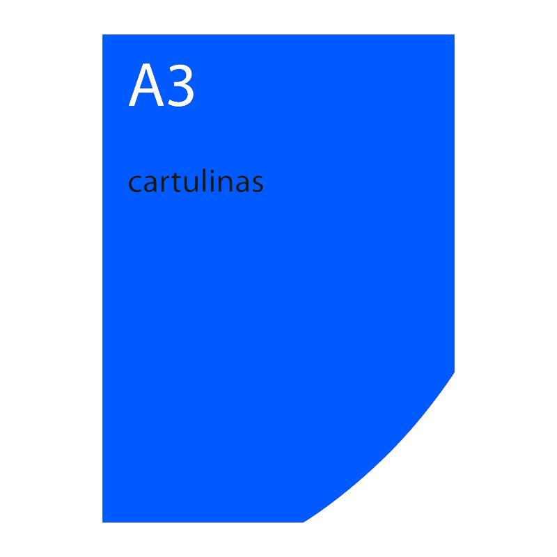 Cartulina A3 Blanca  Recunchos Didácticos