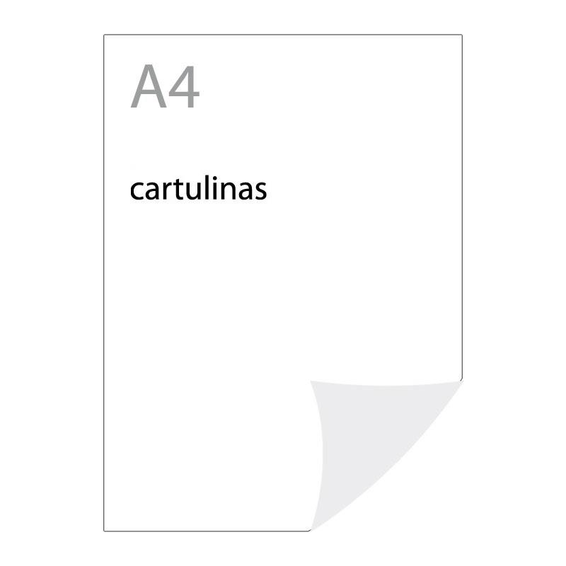 Cartulina A4 Blanca  Recunchos Didácticos