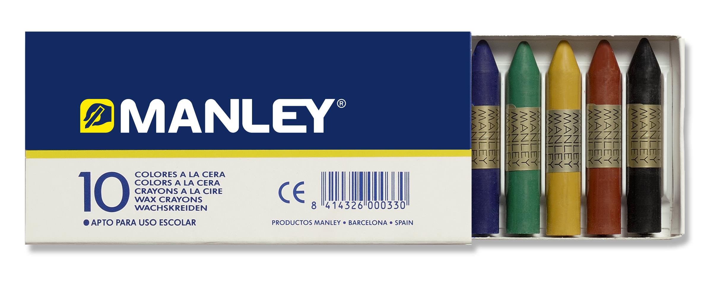 Ceras Manley 10 colores