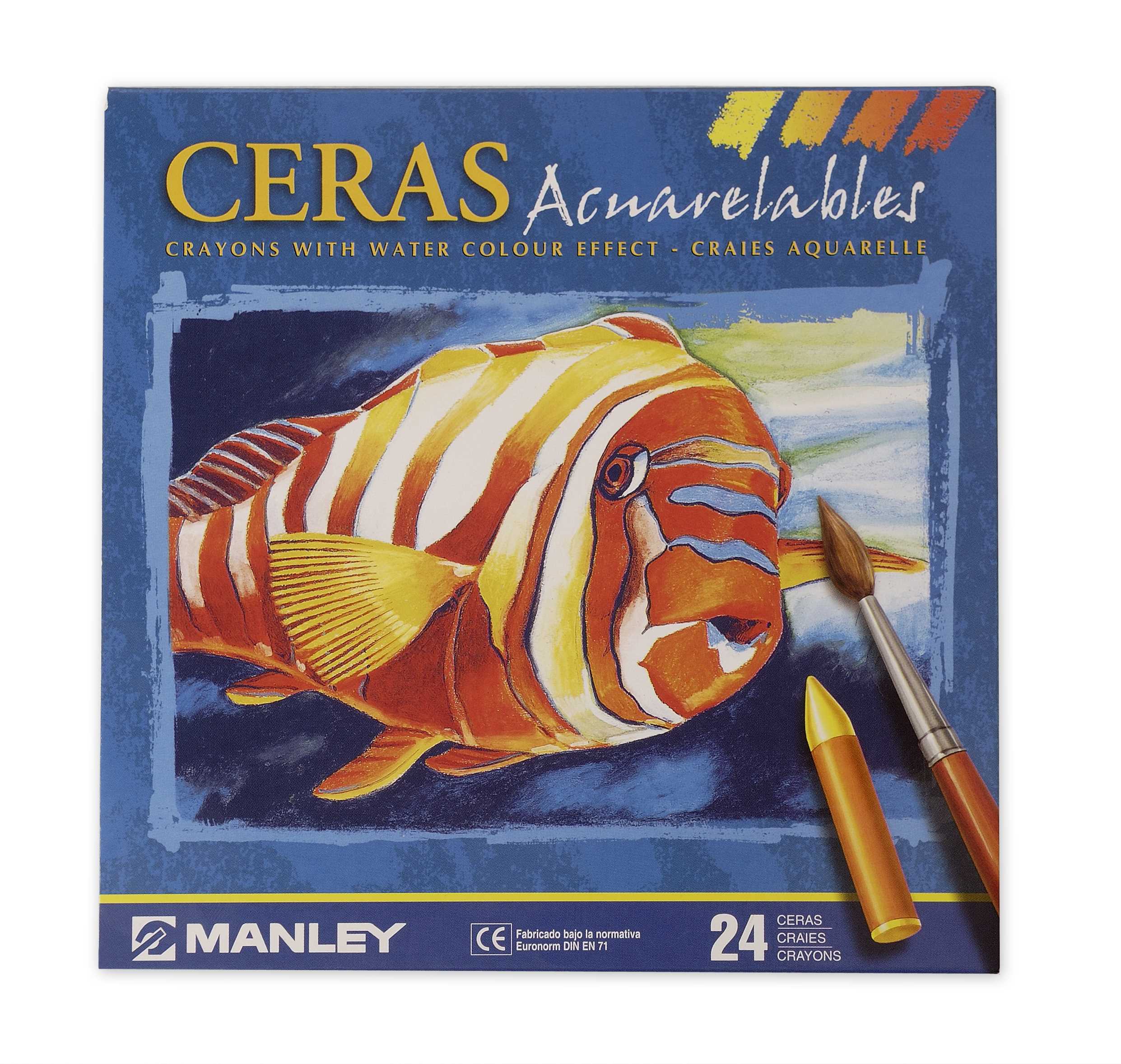 Ceras Manley 24 Unidades - Caja de Cera Profesional y Ceras para