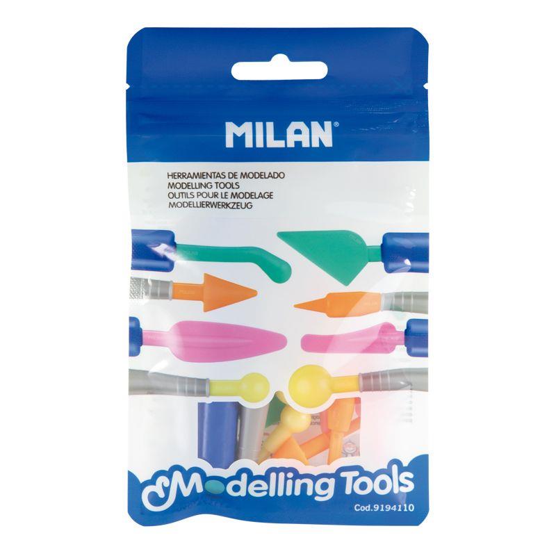 Herramientas de modelado de plastilina Milan