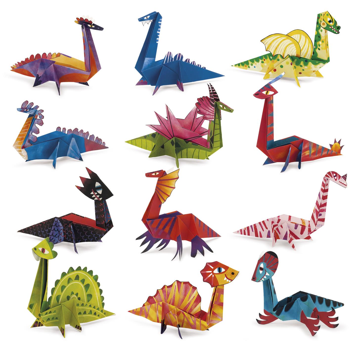 Easy Origami - dinosaurios | Recunchos Didácticos