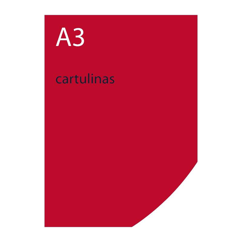 CARTULINA LAMINA ROJA A3 – Monserrath