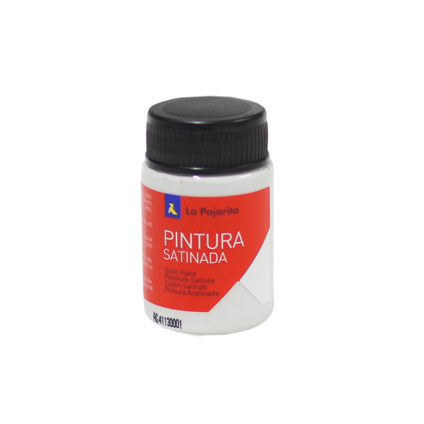 Pintura Satinada La Pajarita 35ml Gris Plata