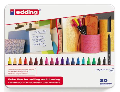 ROTULADOR EDDING 1200 ROJO INGLES 28