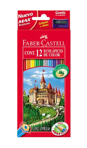 Lapices Faber Castell de 12 colores