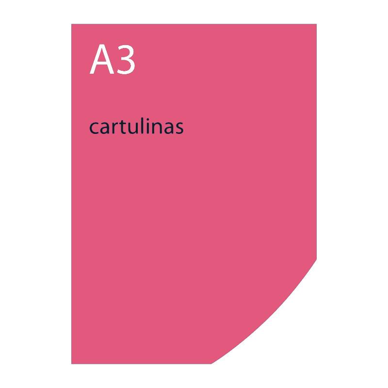 Cartulina A3 Fucsia  Recunchos Didácticos